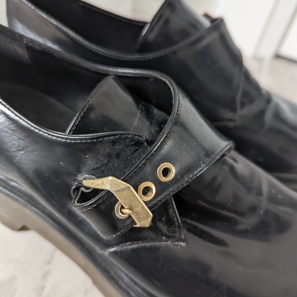 Zara black chunky loafers - Picture 5 of 5